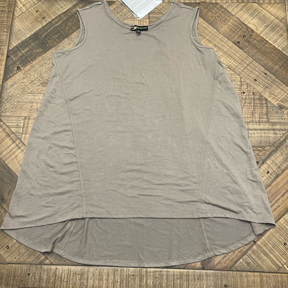 Serena Williams Sleeveless Beige Tunic